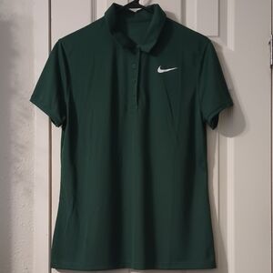 Nike Women's Green Polo Shirt